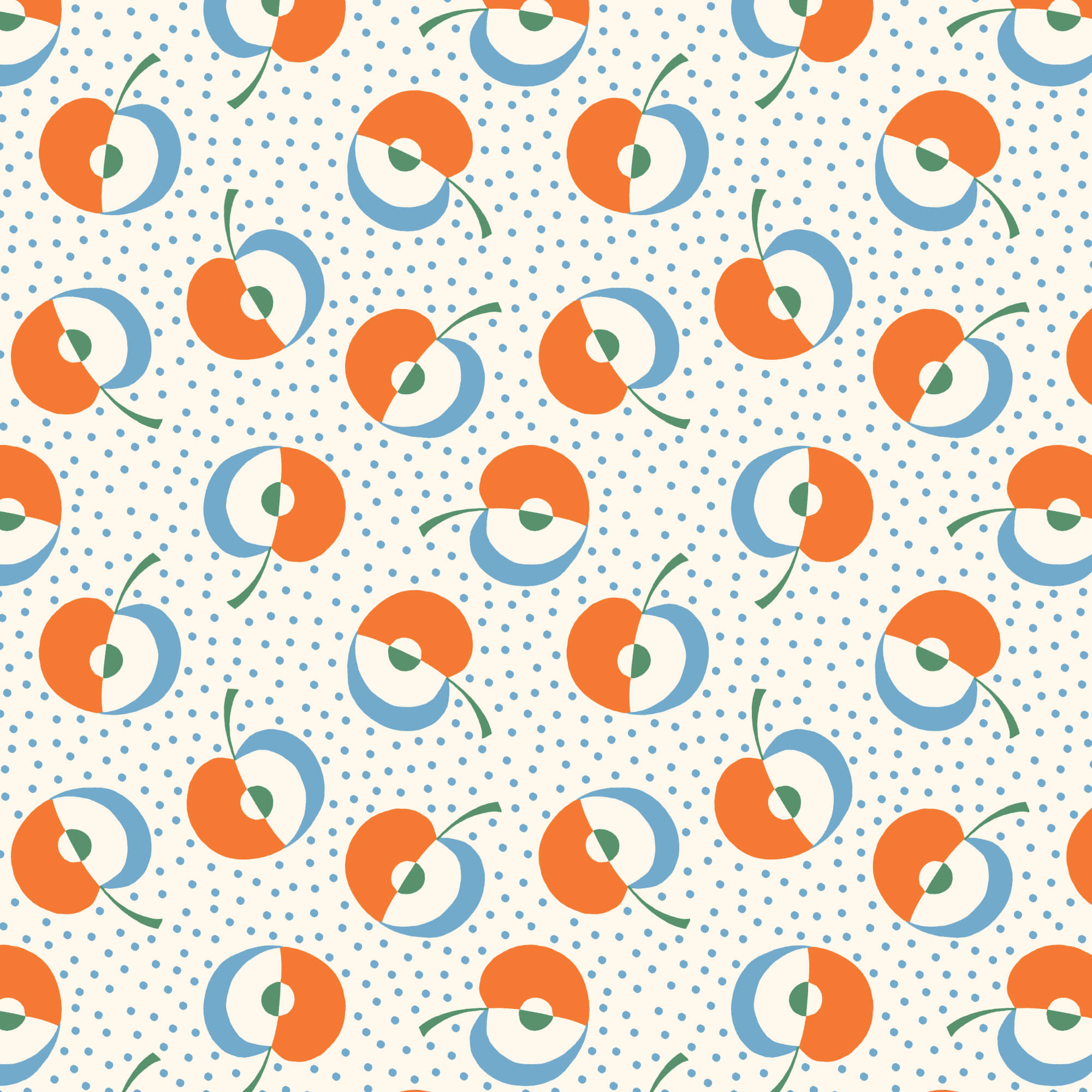 Orchard Deco - Apple Picking 44" / 45" Fabric Per Yard