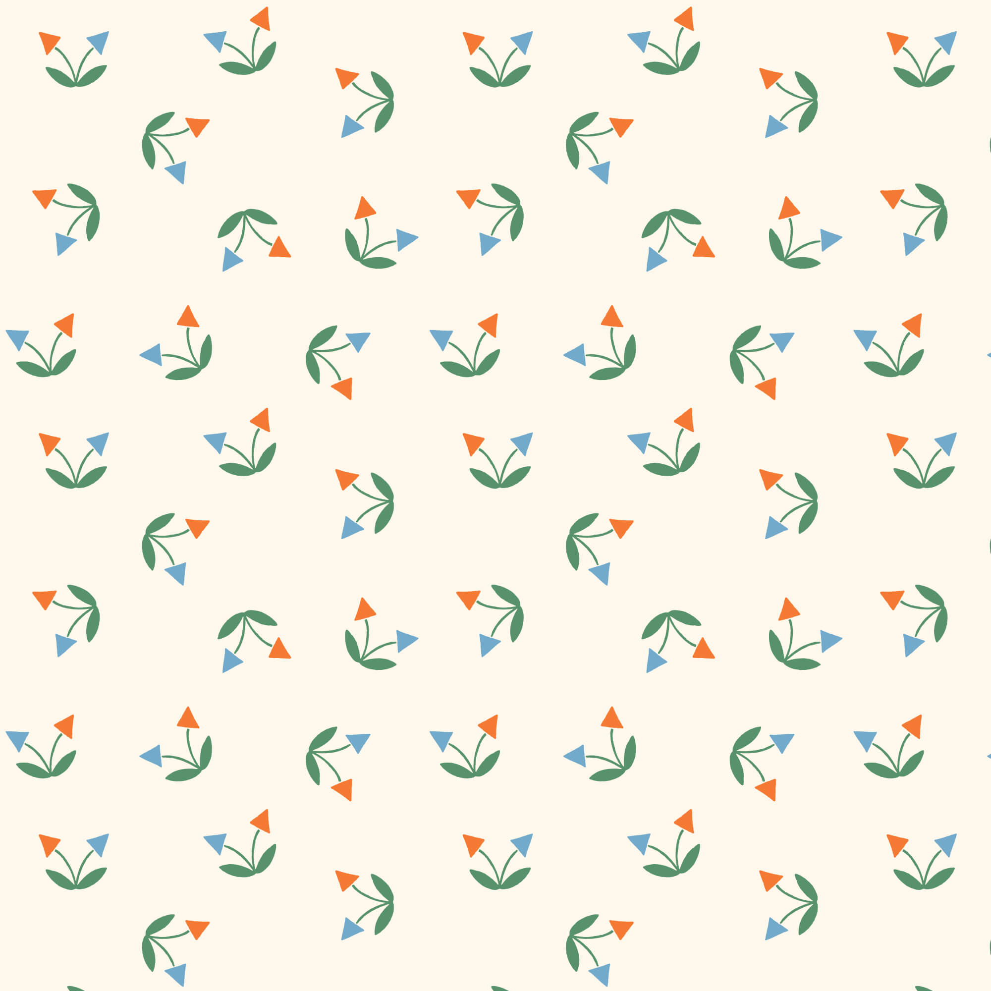 Orchard Deco - Ditsy Floral 44" / 45" Fabric Per Yard