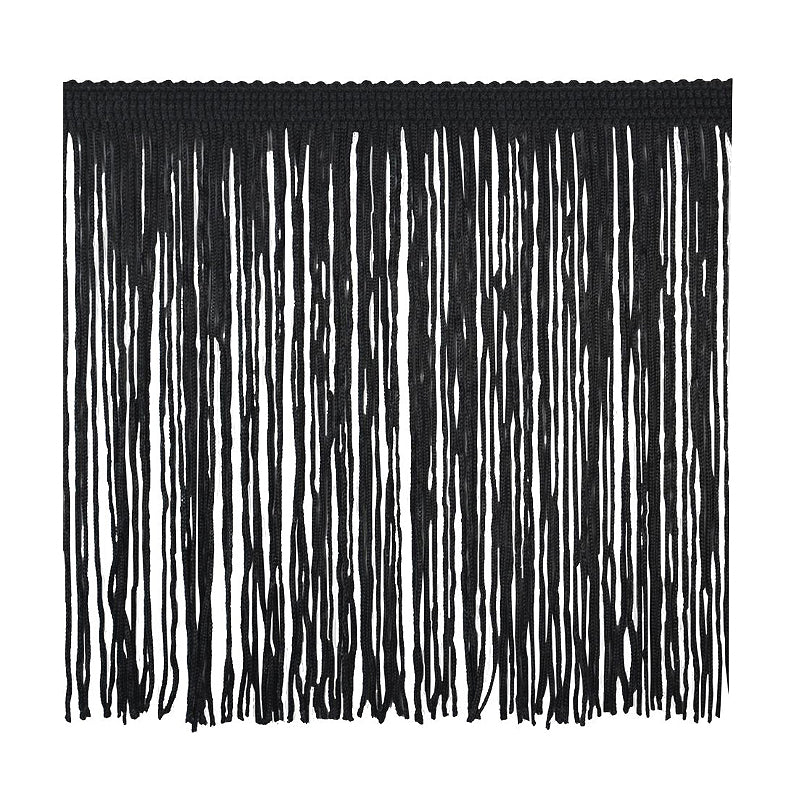6" Chainette Fringe Trim – 10-Yard Roll – for Costumes, Apparel & Home Decor
