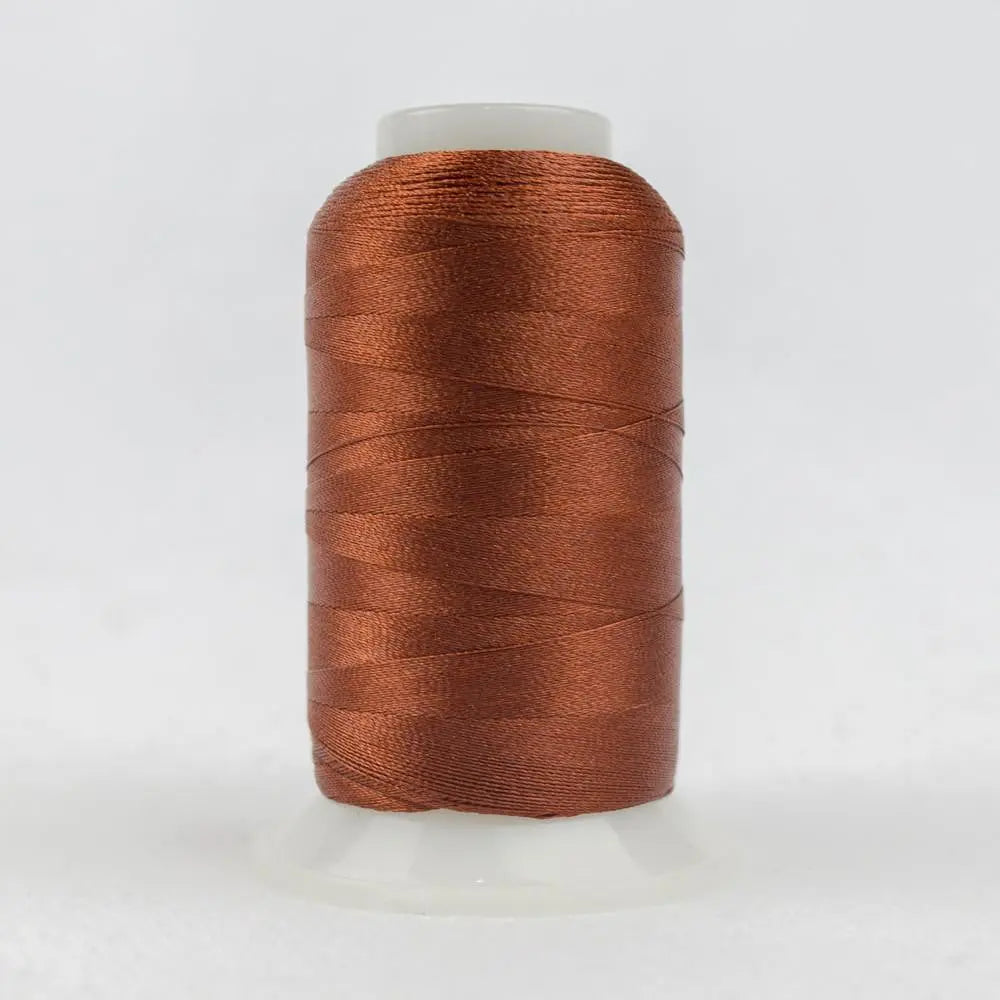 P4314 - Polyfast™ 40wt Trilobal Polyester Bright Rust Thread WonderFil USA