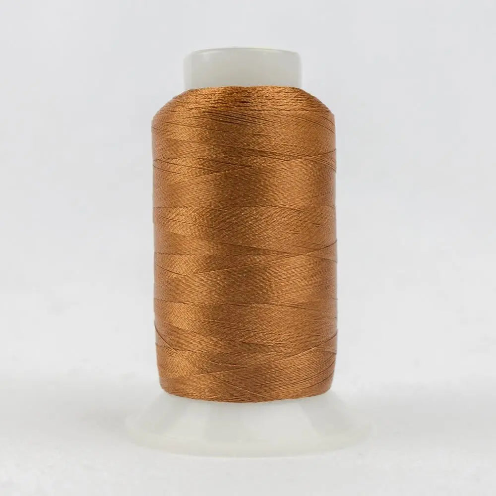 P4348 - Polyfast™ 40wt Trilobal Polyester Golden Rust Thread WonderFil USA