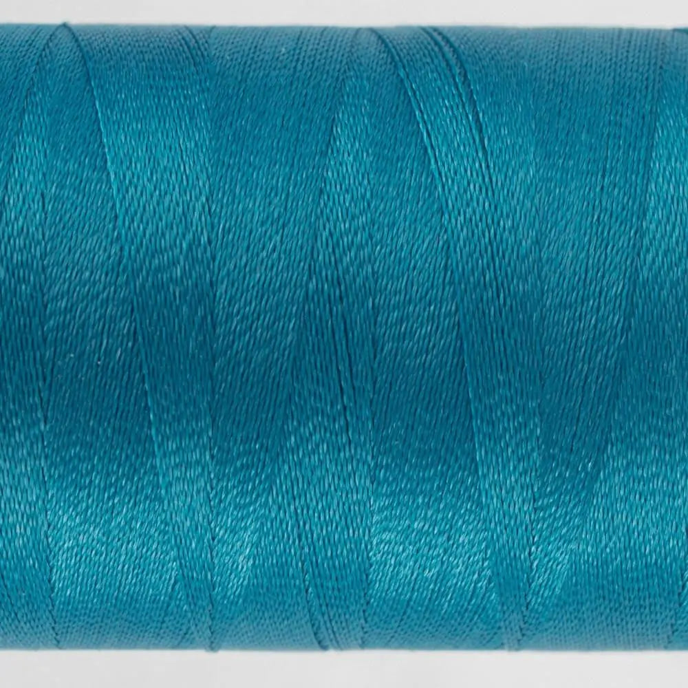 P6587 - Polyfast™ 40wt Trilobal Polyester Bright Pacific Blue Thread WonderFil USA