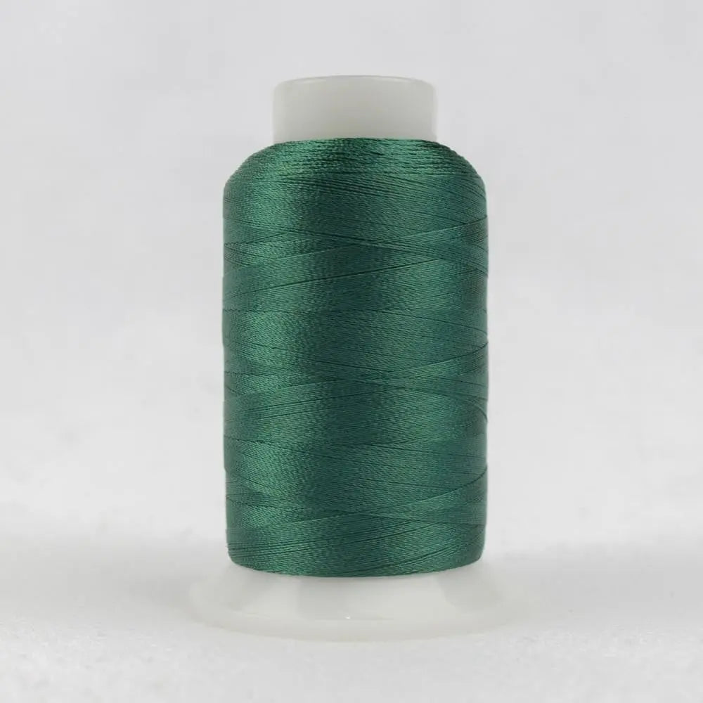 P6599 - Polyfast™ 40wt Trilobal Polyester Exotic Green Thread WonderFil USA