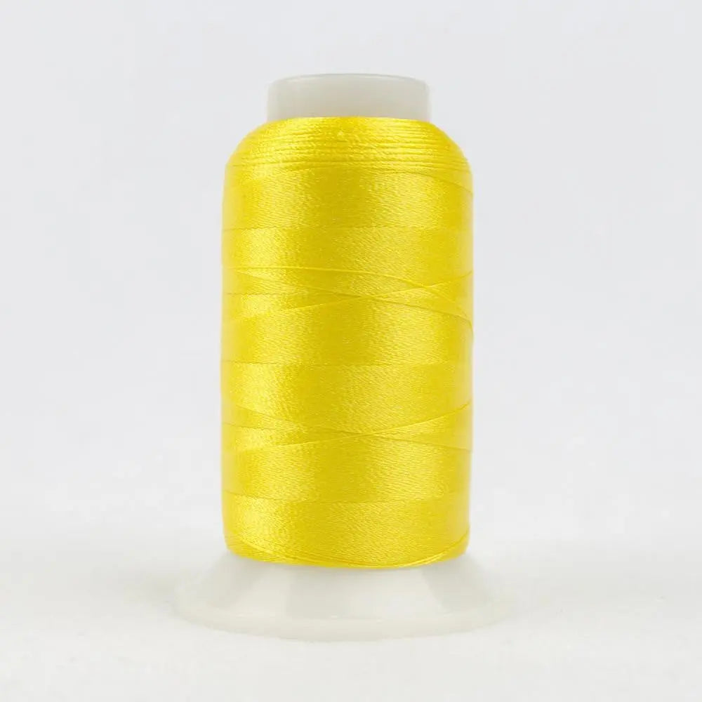 P9118 - Polyfast™ 40wt Trilobal Polyester Vibrant Yellow Thread WonderFil USA