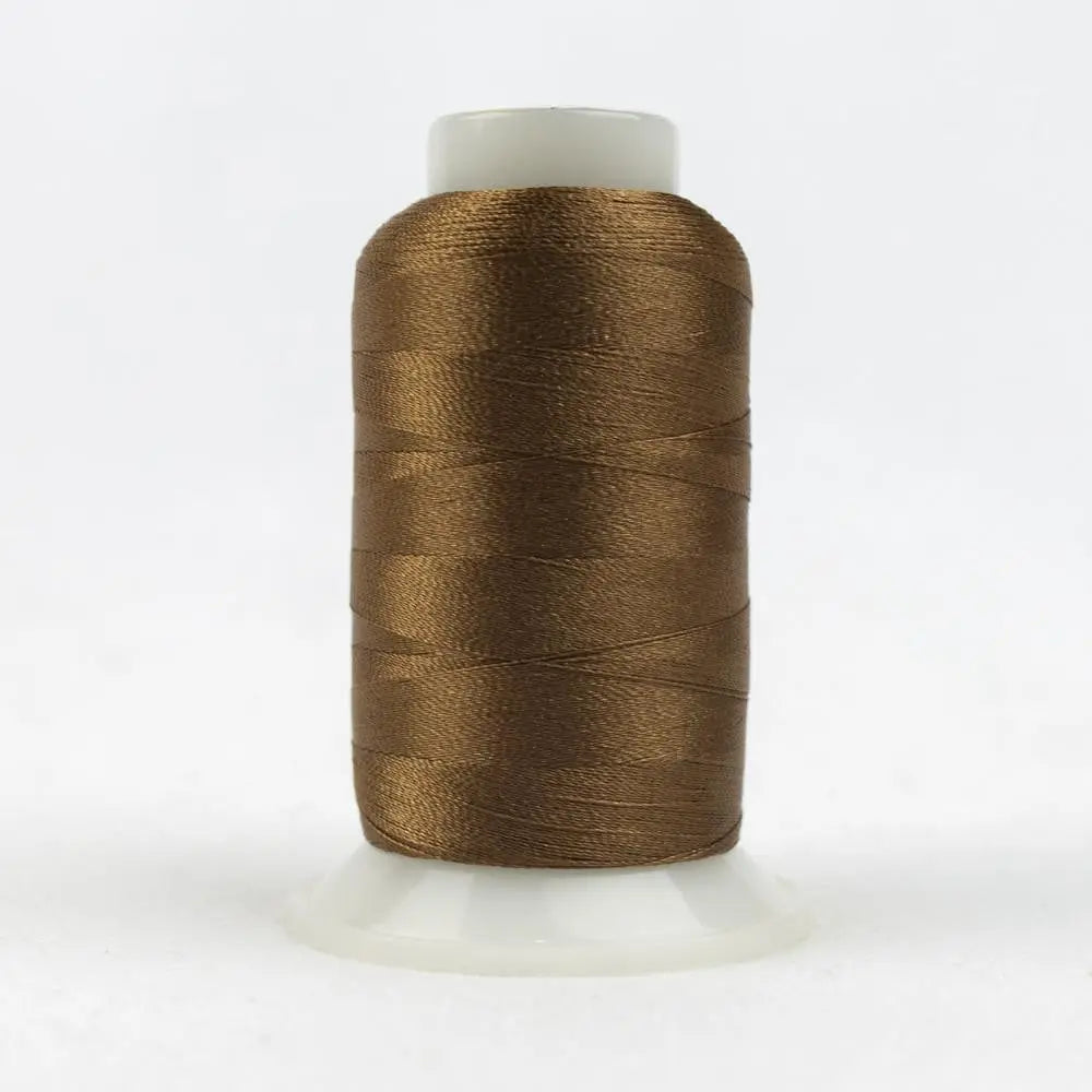 P9324 - Polyfast™ 40wt Trilobal Polyester Amber Brown Thread WonderFil USA
