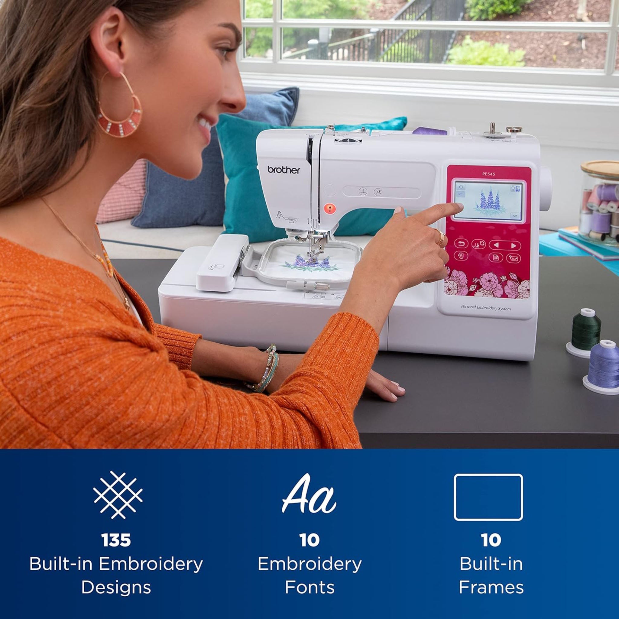 Brother PE545 Embroidery Machine