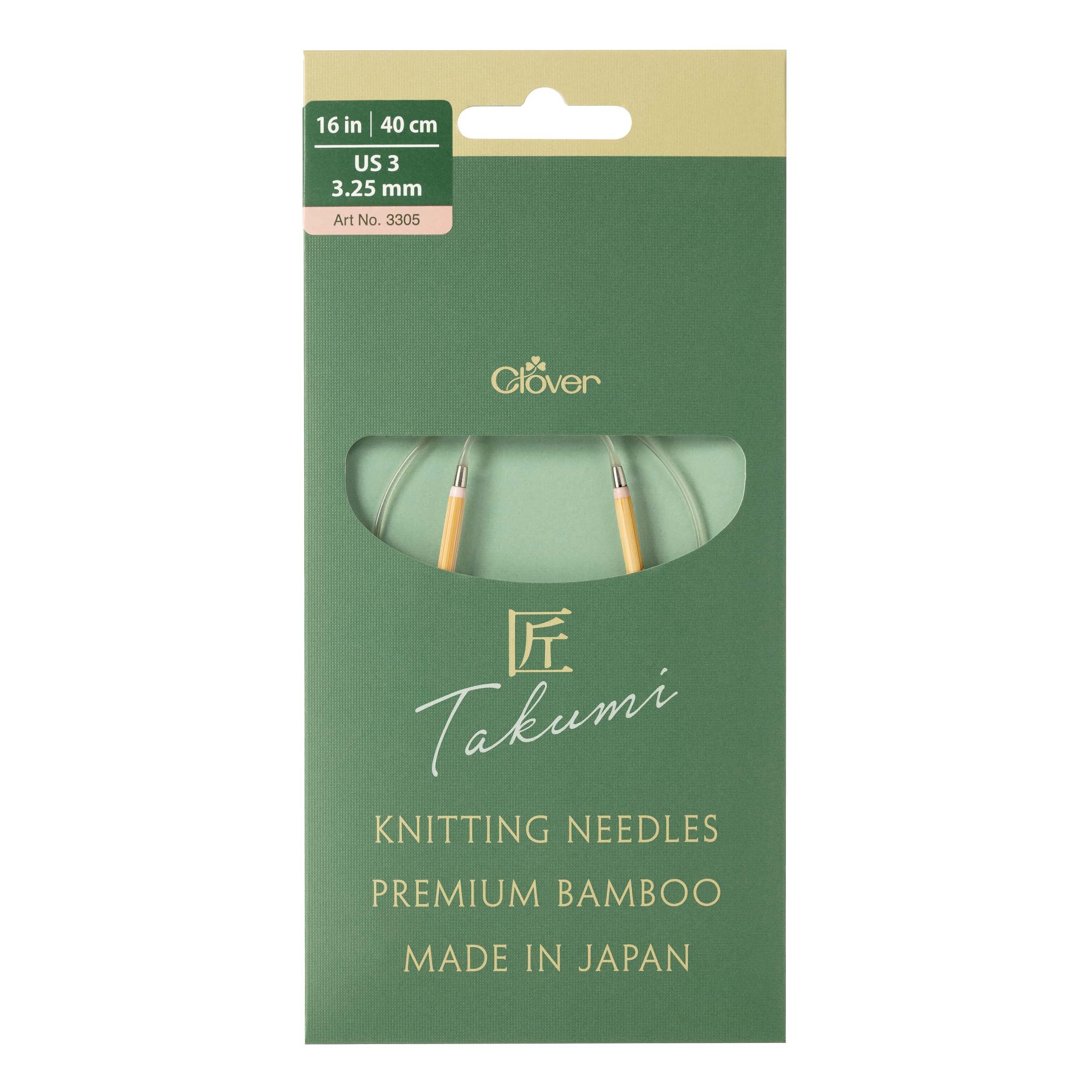 PRO "Takumi" Circular Knitting Needle 16in. No.3 (3.25mm)