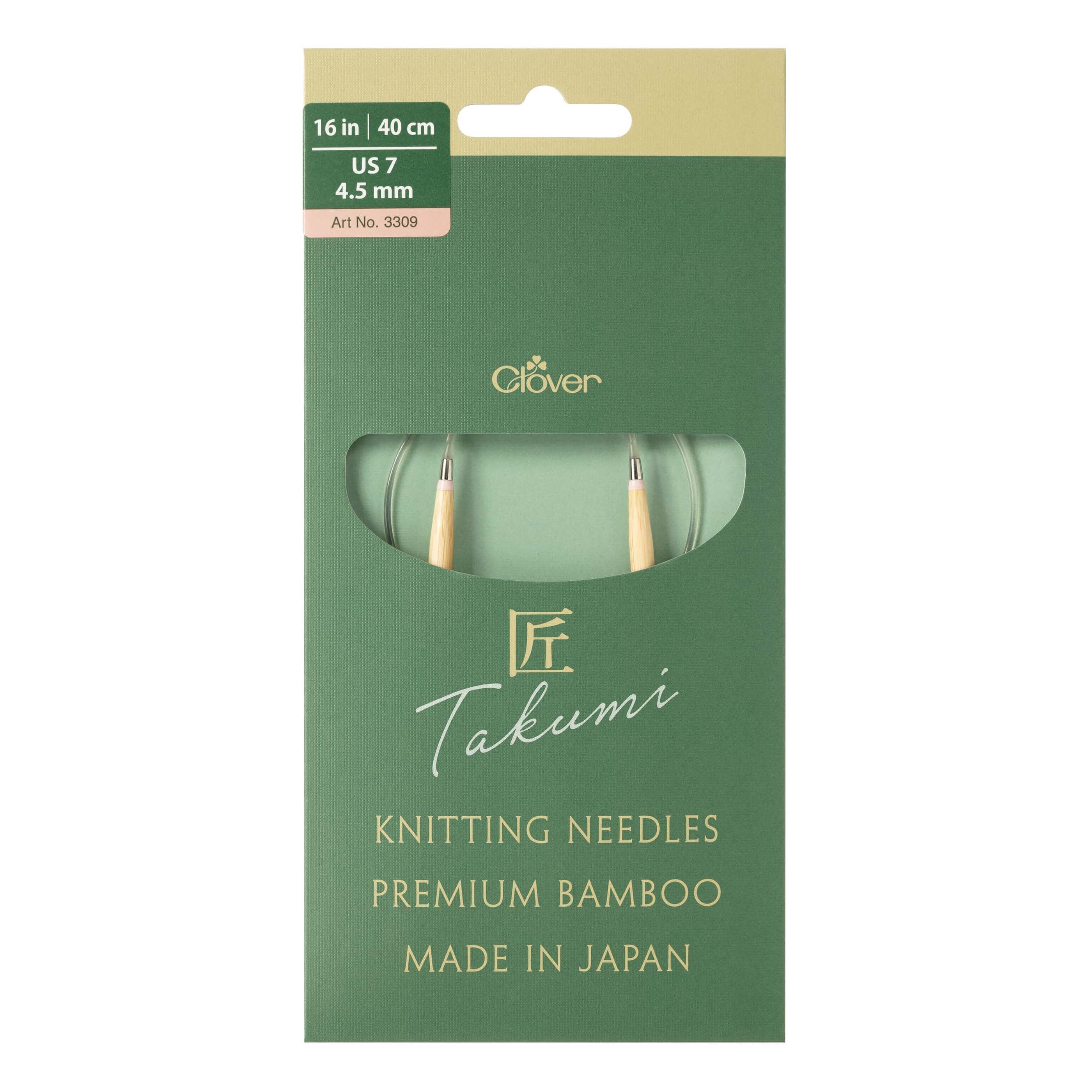 PRO "Takumi" Circular Knitting Needle 16in. No.7 (4.5mm)