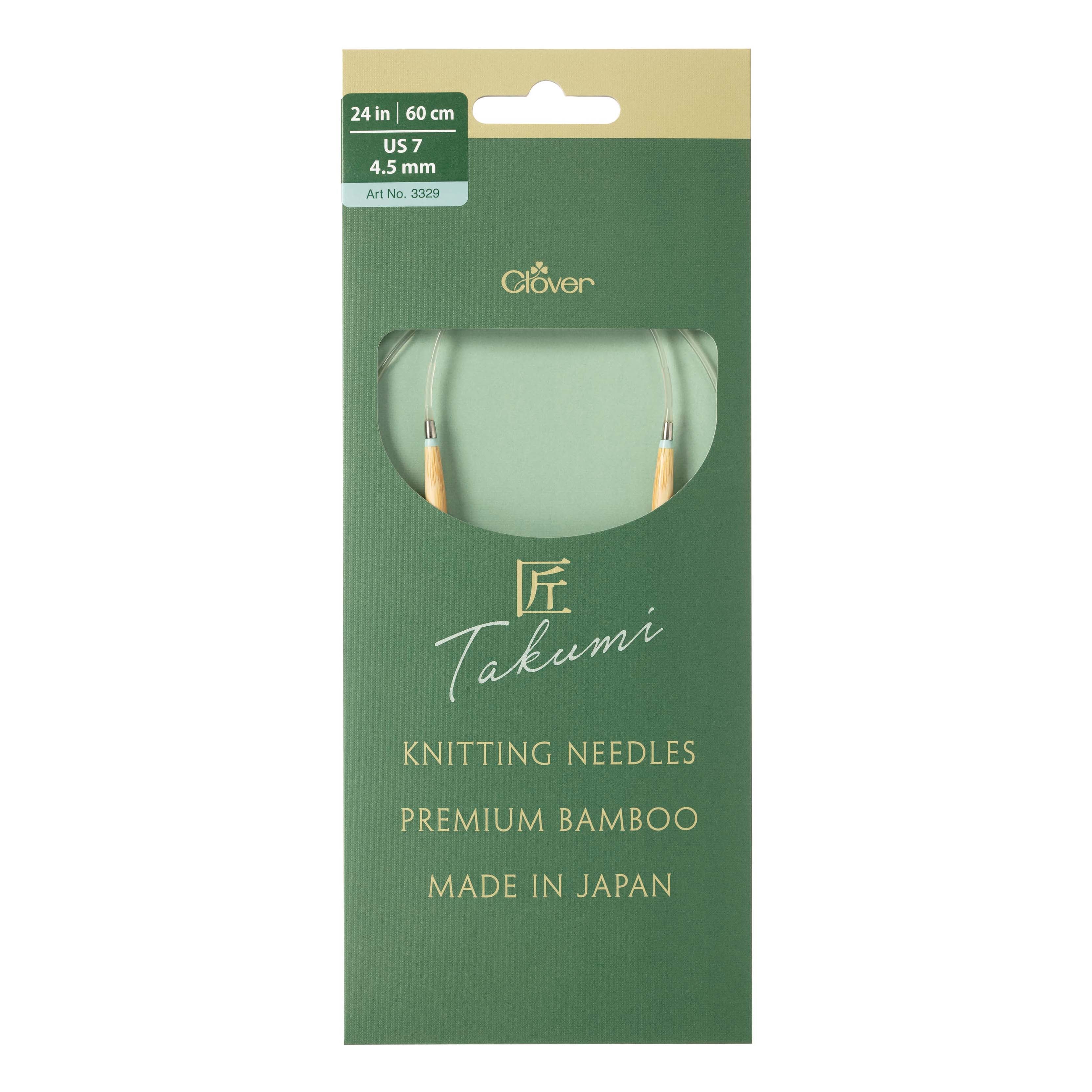 PRO "Takumi" Circular Knitting Needle 24in. No.7 (4.5mm)