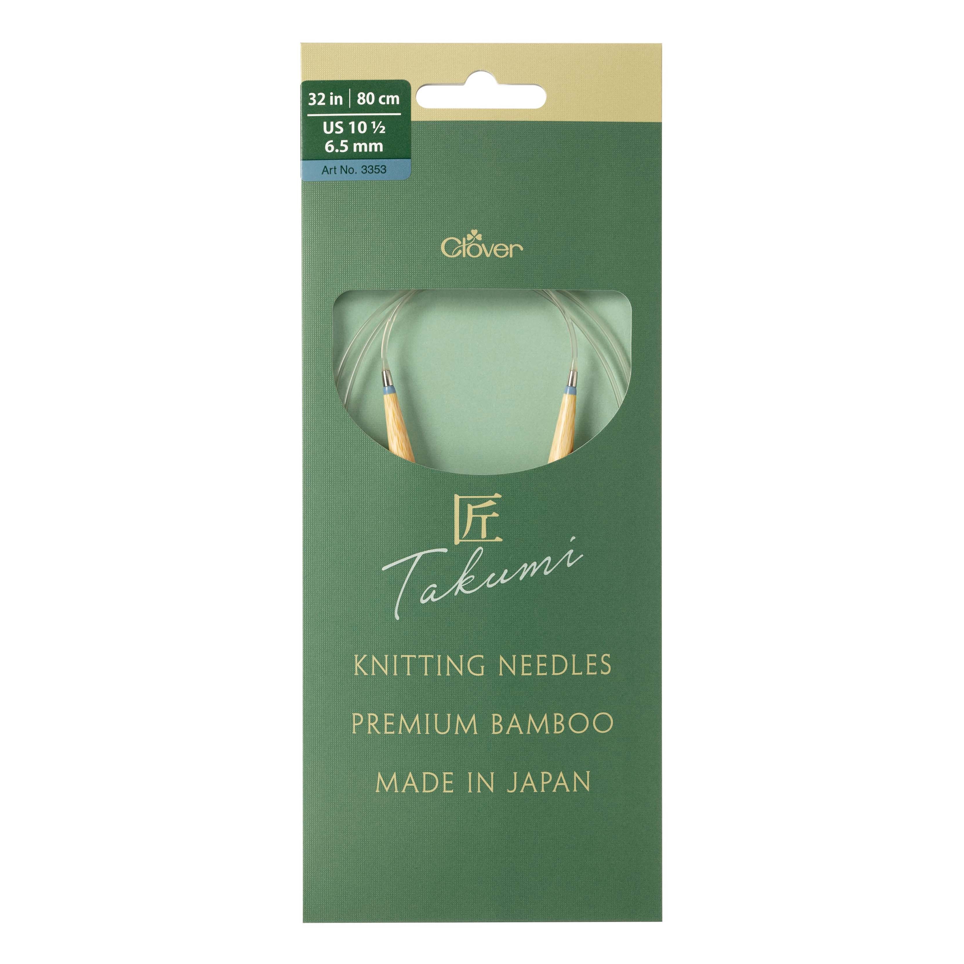 PRO "Takumi" Circular Knitting Needle 32in. No. 10.5 (6.5mm)