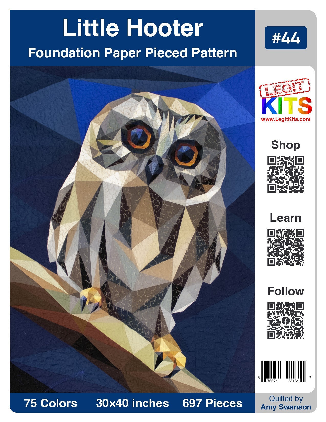 Little Hooter Quilt Kit