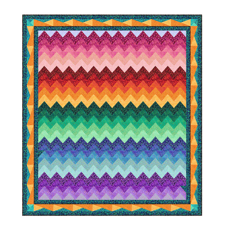 Shimmer Mountains Pattern