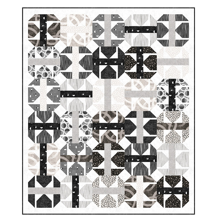 Inspirational Flair Quilt Kit featuring Momentum
