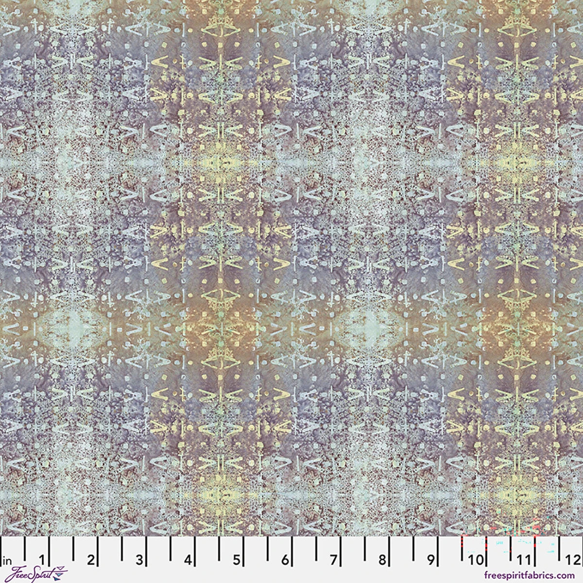 One Layer Away Rippling Glacier Cotton 44"/45" Fabric Per Yard