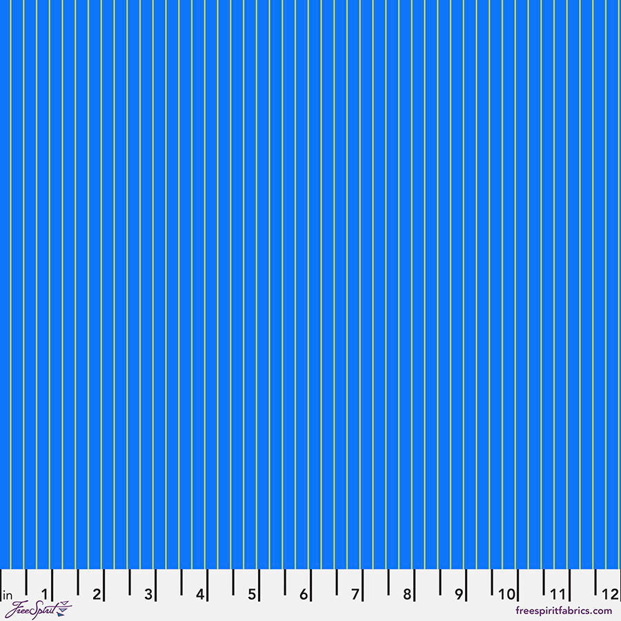 FreeSpirit Tula Pink True Colors tiny stripes quilting cotton fabric in Clarity