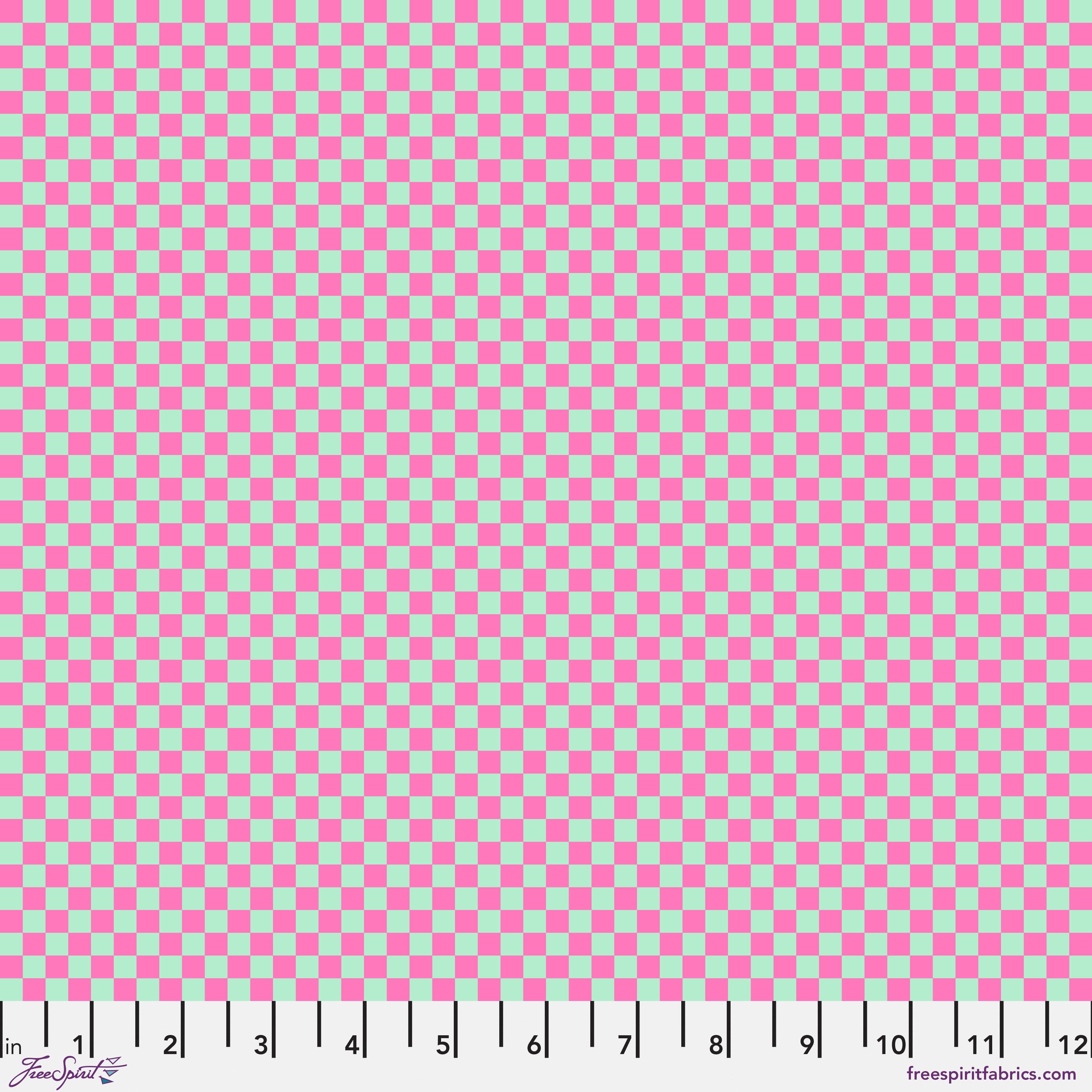 FreeSpirit Tula Pink Untamed Check Please quilting cotton in Cosmic