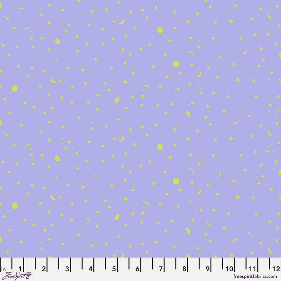 Tula Pink True Colors Space Sprinkles quilting fabric in Dream
