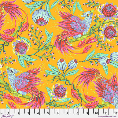 Legendary Hot Wings Dandelion 44"/45" Cotton Fabric Per Yard