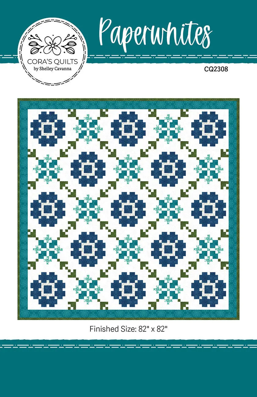 Paperwhites Quilt Pattern - Linda's Electric Quilters