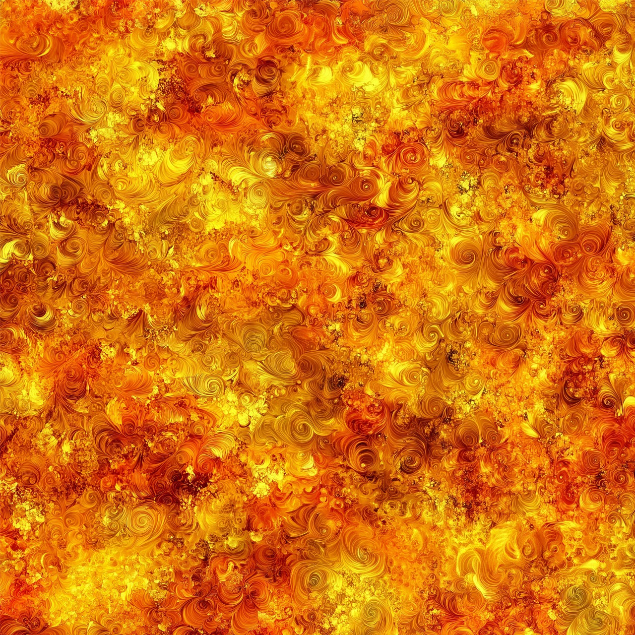 Paprika Gold Quilt Back - Dream Spin 108" wide Fabric per yard