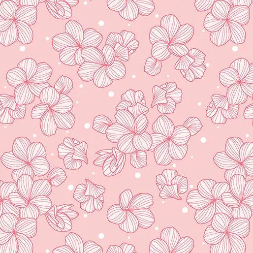 Paradise Park - Playground - Pink 44" / 45" Fabric Per Yard The Fabric Company