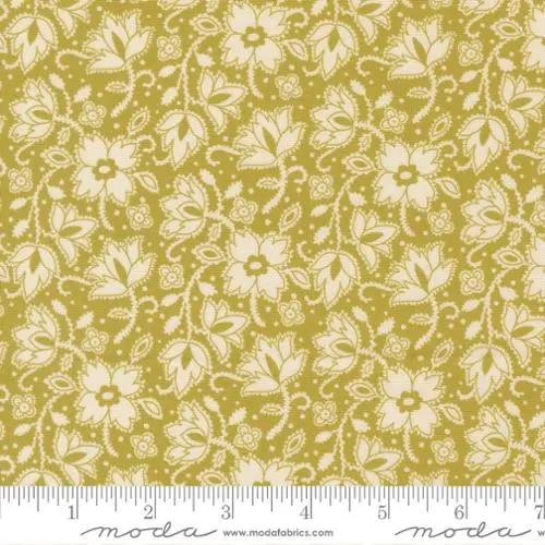 Parlor Soul Shine Pesto Cotton 44"/45" Fabric Per Yard Moda Fabrics & Supplies