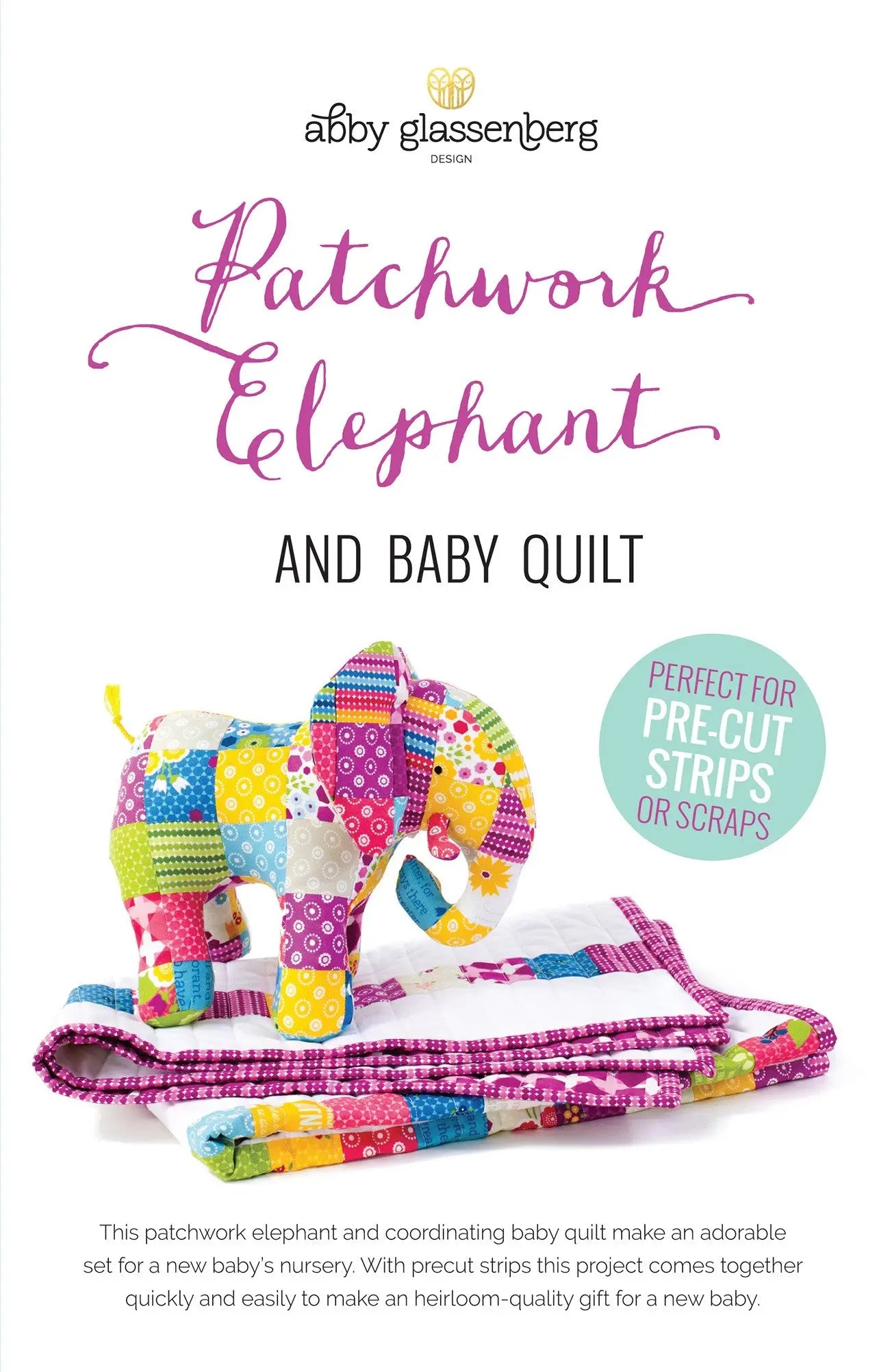 Patchwork Elephant and Baby Quilt - Linda's Electric Quilters