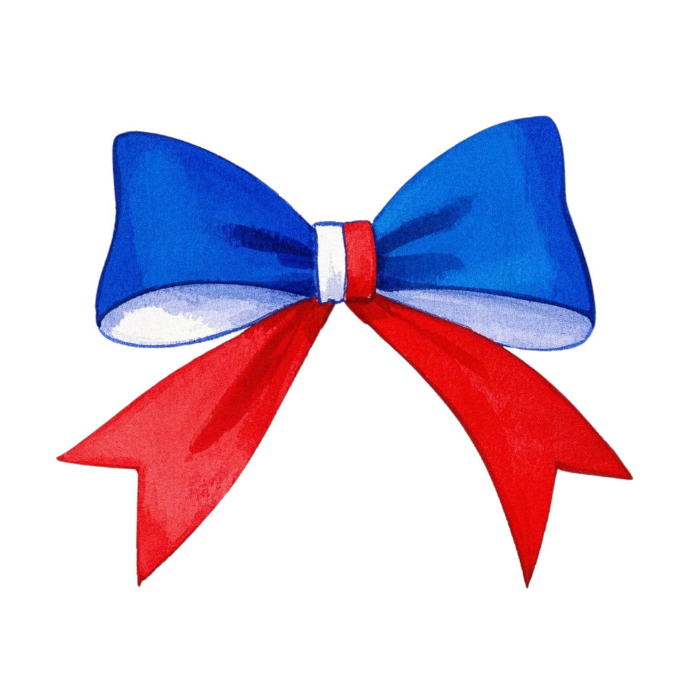 Patriotic Bows Fabric Panel 1 QuiltingFabricPanels