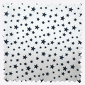 Patriotic Stars 108" Supreme Backings - Navy Stars on White Wideback Fabric Per Yard