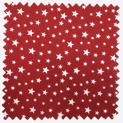 Patriotic Stars 108" Supreme Backings - White Stars on Red Wideback Fabric Per Yard