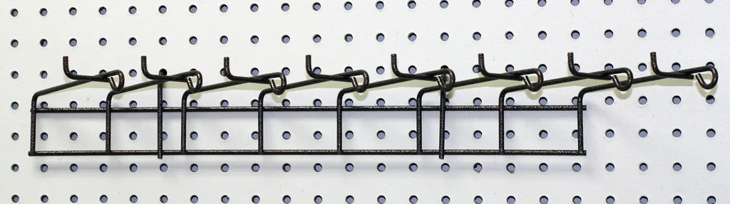 Pattern Display Rack 8 Hooks Angle Right - Linda's Electric Quilters