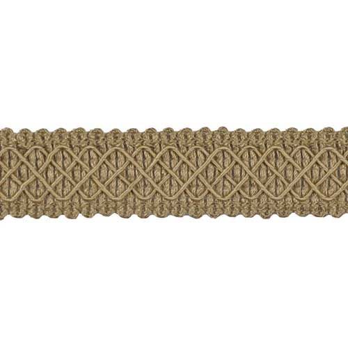 Paulette Collection - 1" width BRAID (25 Yard Roll) - BR-7006-61 Mocha