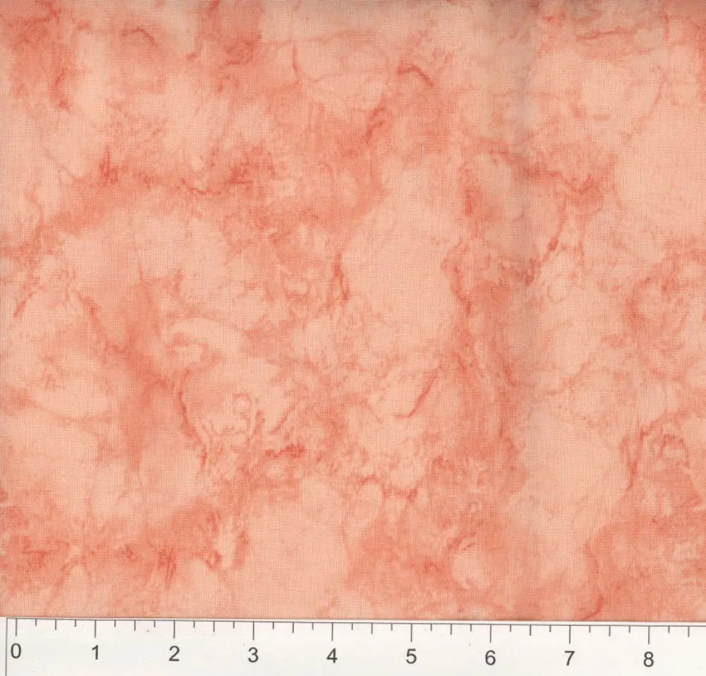 Peach Marble 45" wide Fabric per yard
