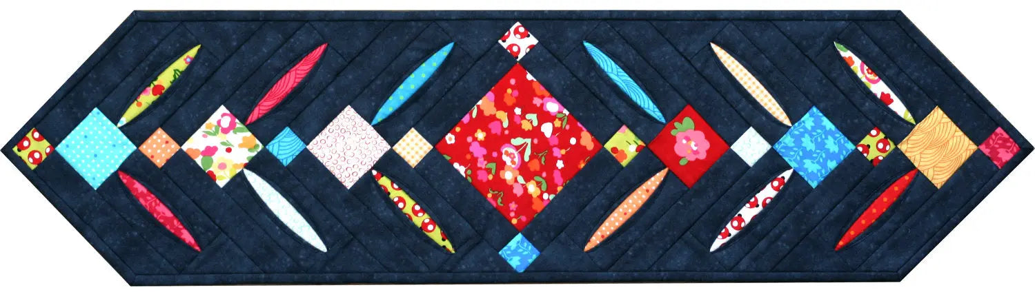 Peek A Boo Table Runner Pattern 155 GE Designs