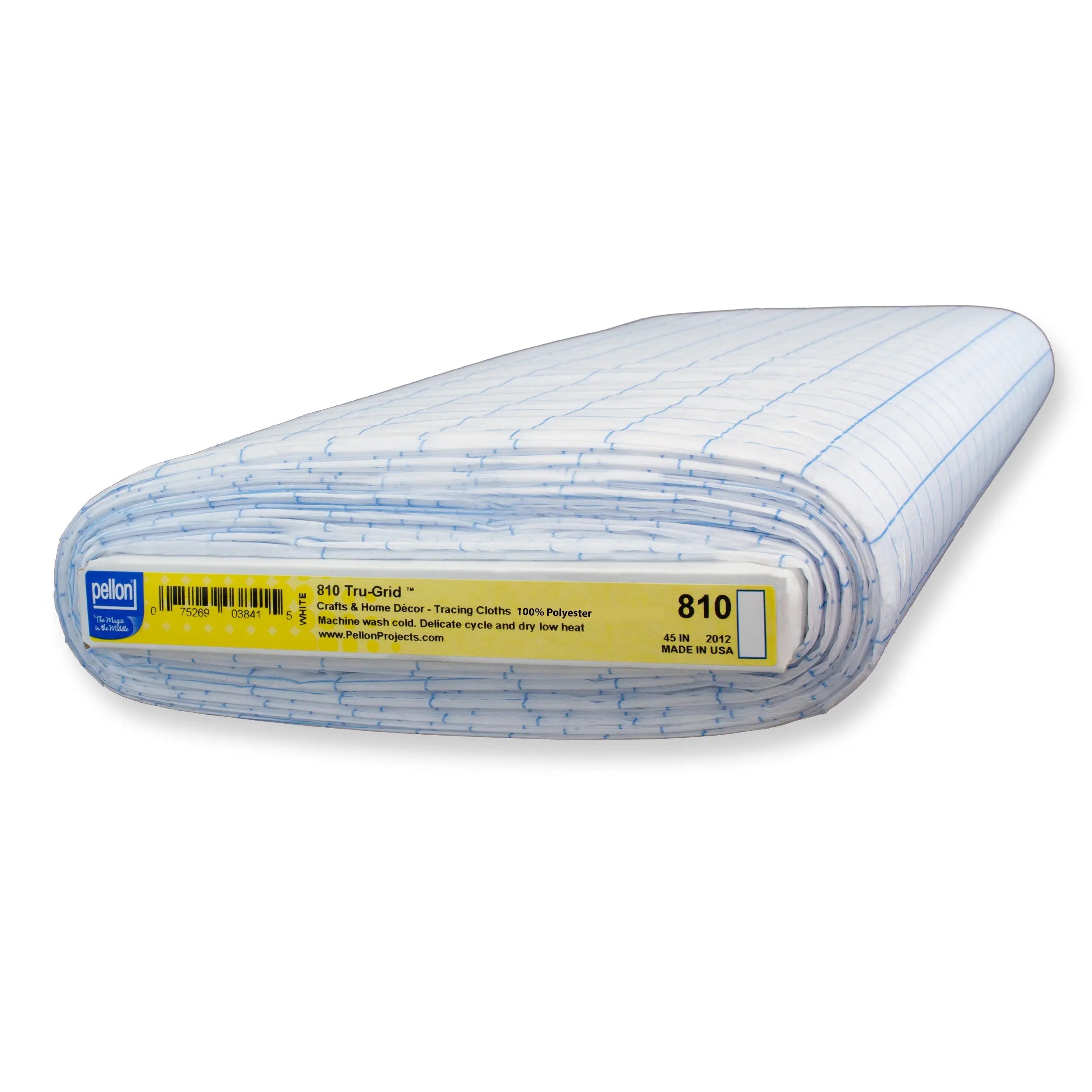 Pellon® 810 Tru-Grid® 45" x 10 yards Bolt. Color: White. Pellon
