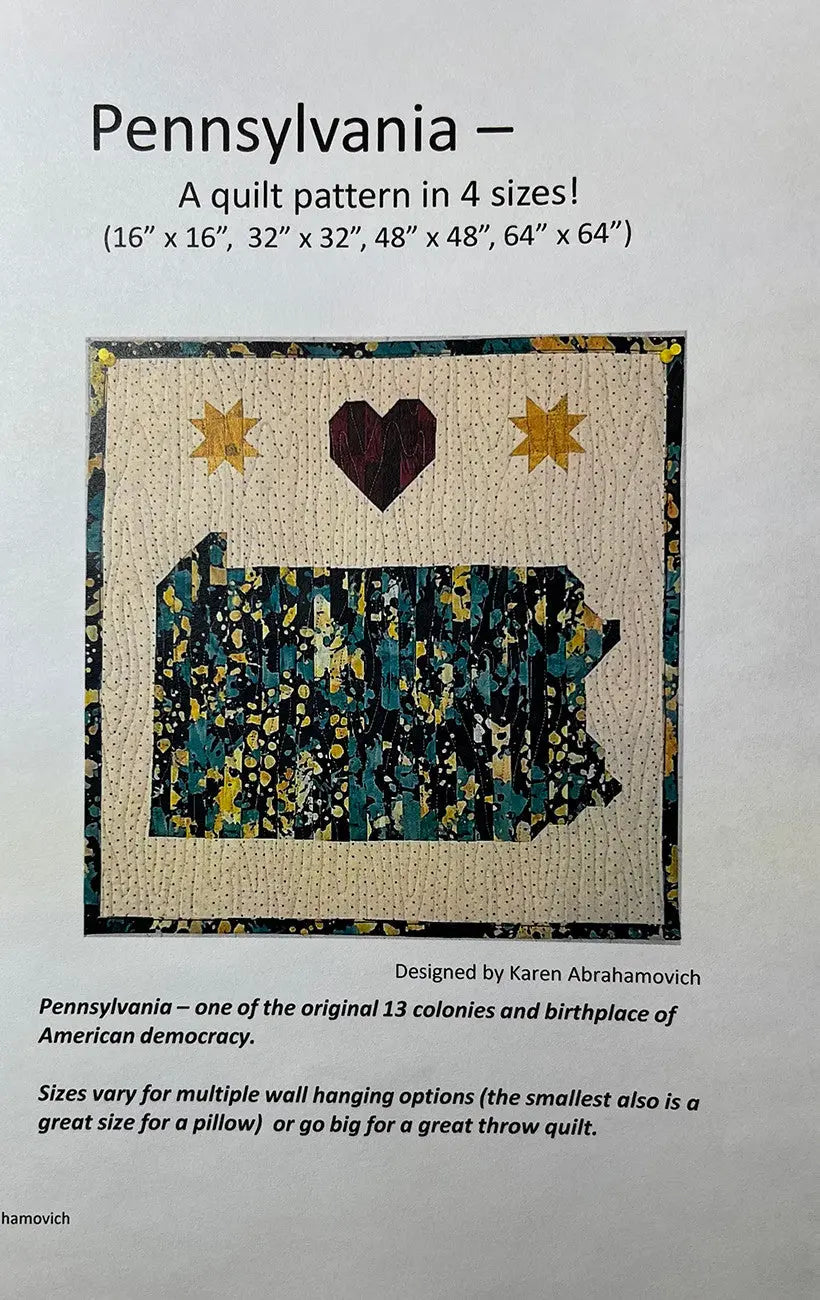 Pennsylvania Quilt Pattern - Linda's Electric Quilters
