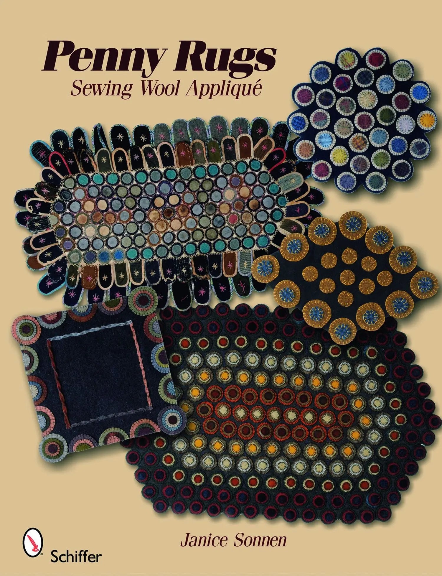 Penny Rugs Sewing Wool Applique - Linda's Electric Quilters
