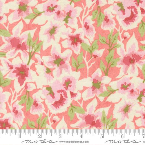Peony Fieldrush Gossamer 44 45 inch Cotton Fabric Moda Fabrics