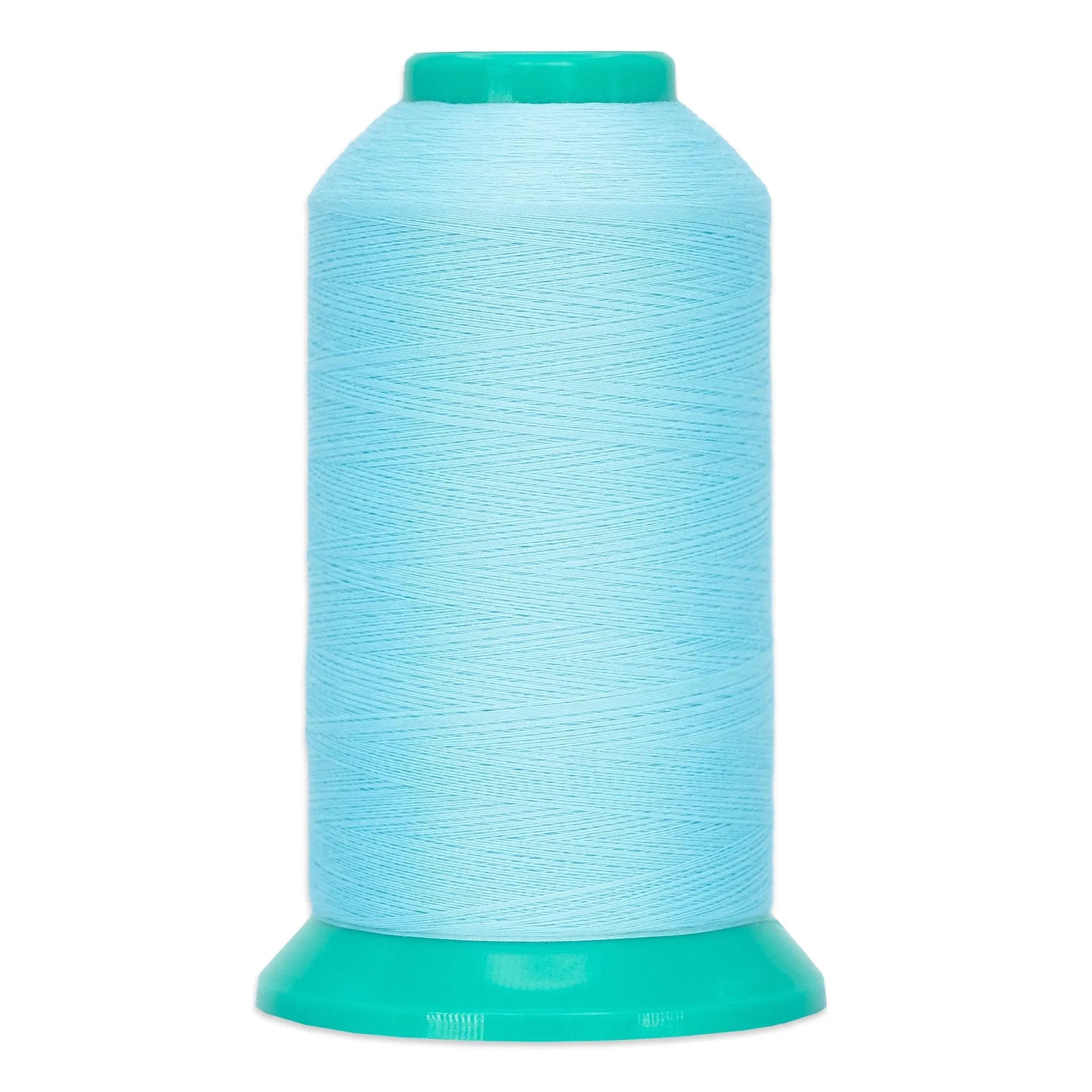 Perfection #743 - Robin Egg Cone YLI Threads