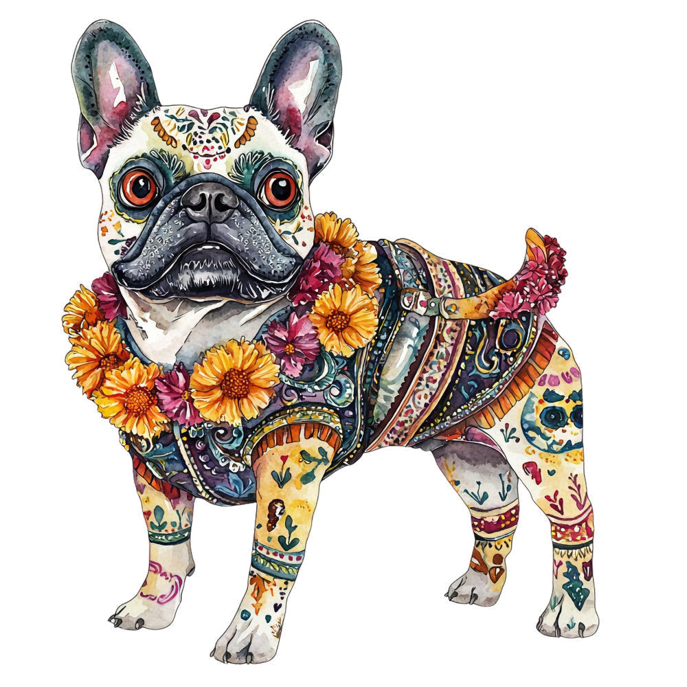 Pets de Los Muertos Fabric Panel 16