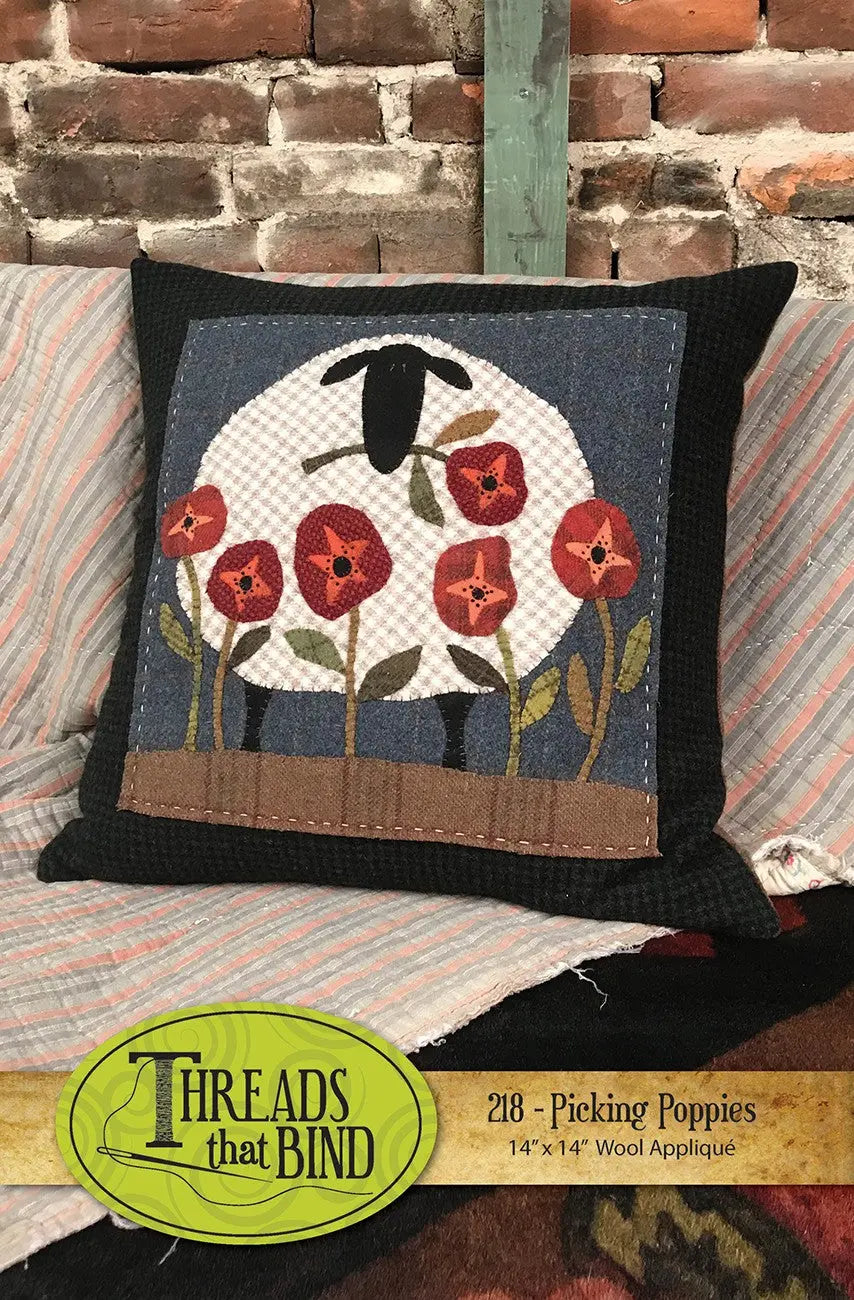 Picking Poppies - Linda's Electric Quilters