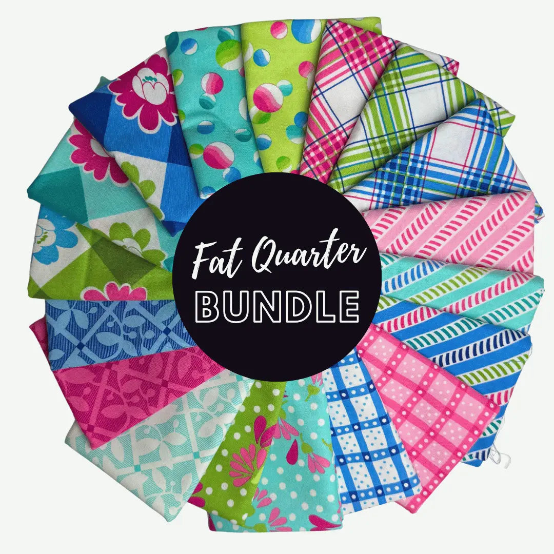 Picnic Pop Fat Quarter Bundle - Set of 18 Linda's Electric Quilters