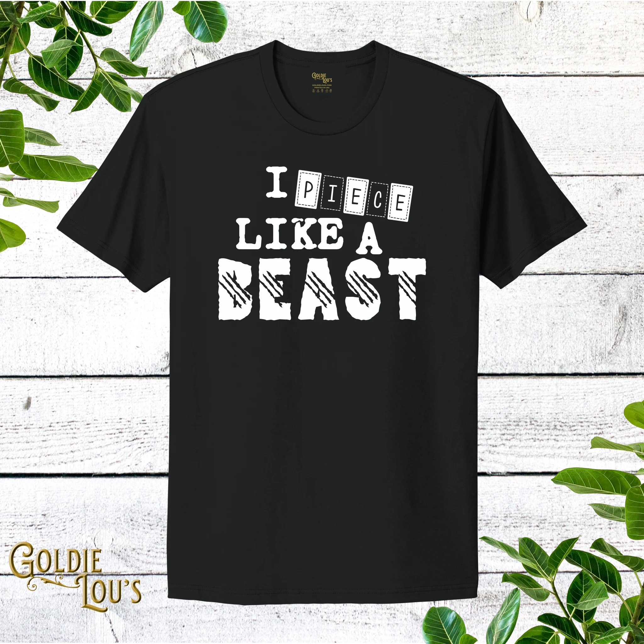 Piece Like a Beast Quilting T-shirt