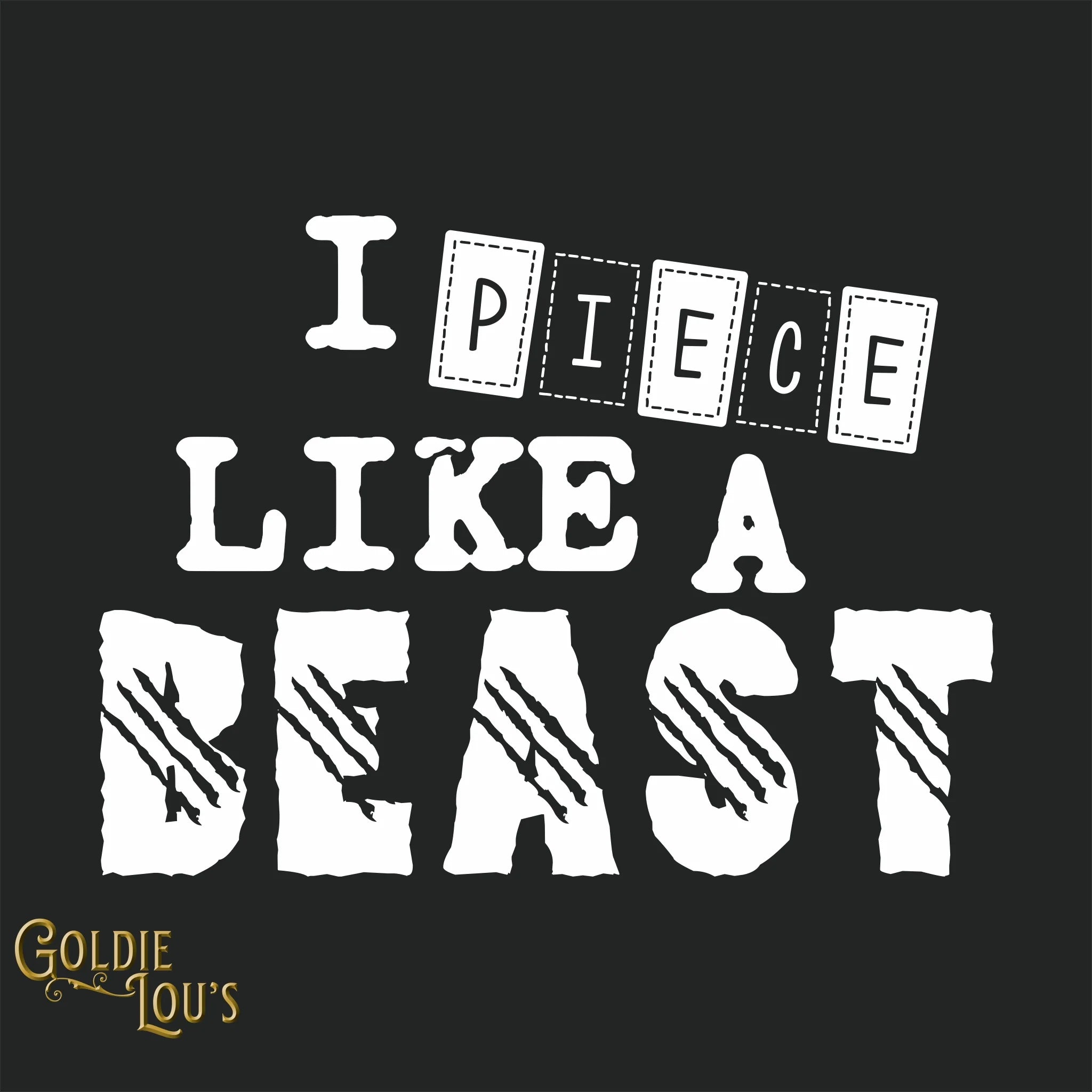 Piece Like a Beast Quilting T-shirt