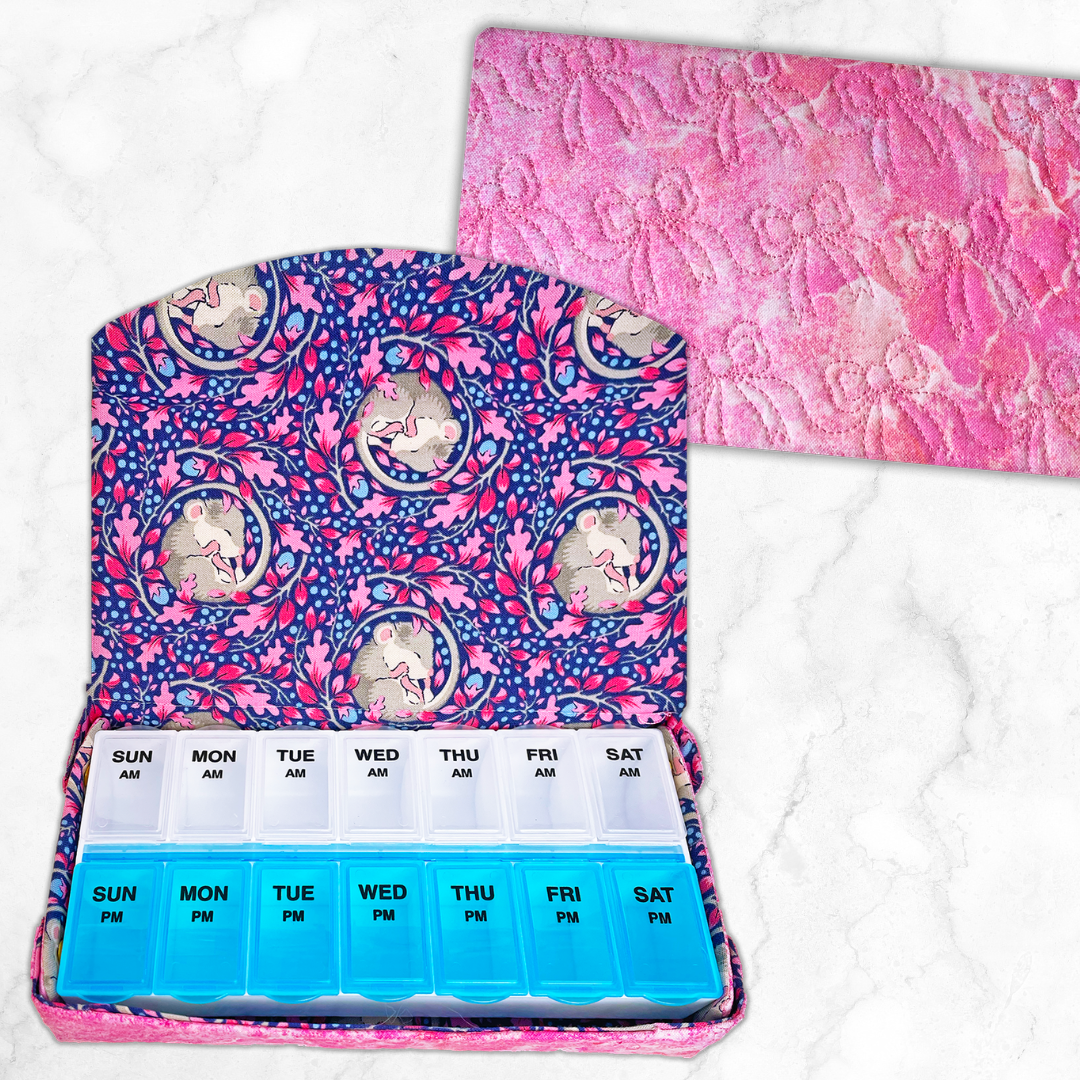 Pill Boxes and More In-the-Hoop Machine Embroidery Design Set Pickle Pie Designs