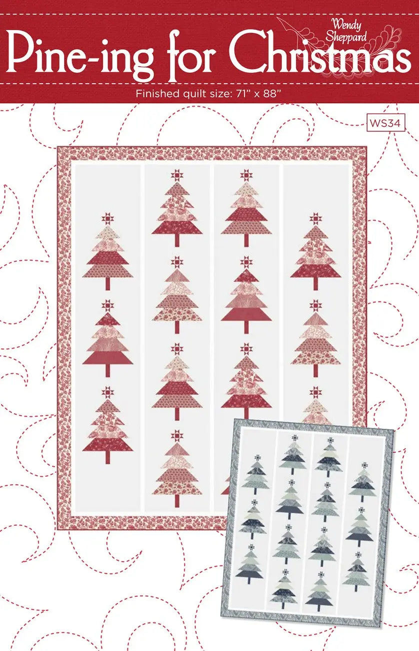 Pine-ing for Christmas - Linda's Electric Quilters