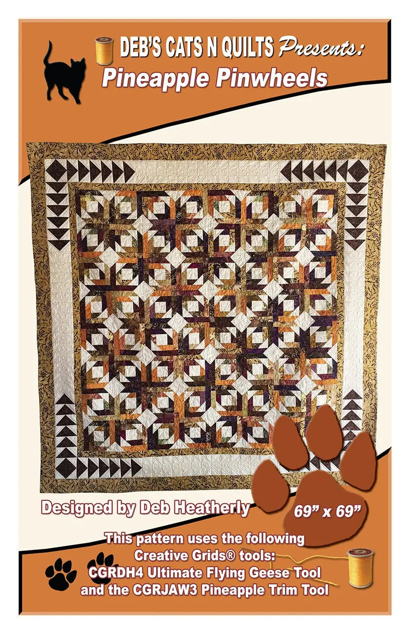 Pineapple Pinwheels - Linda's Electric Quilters