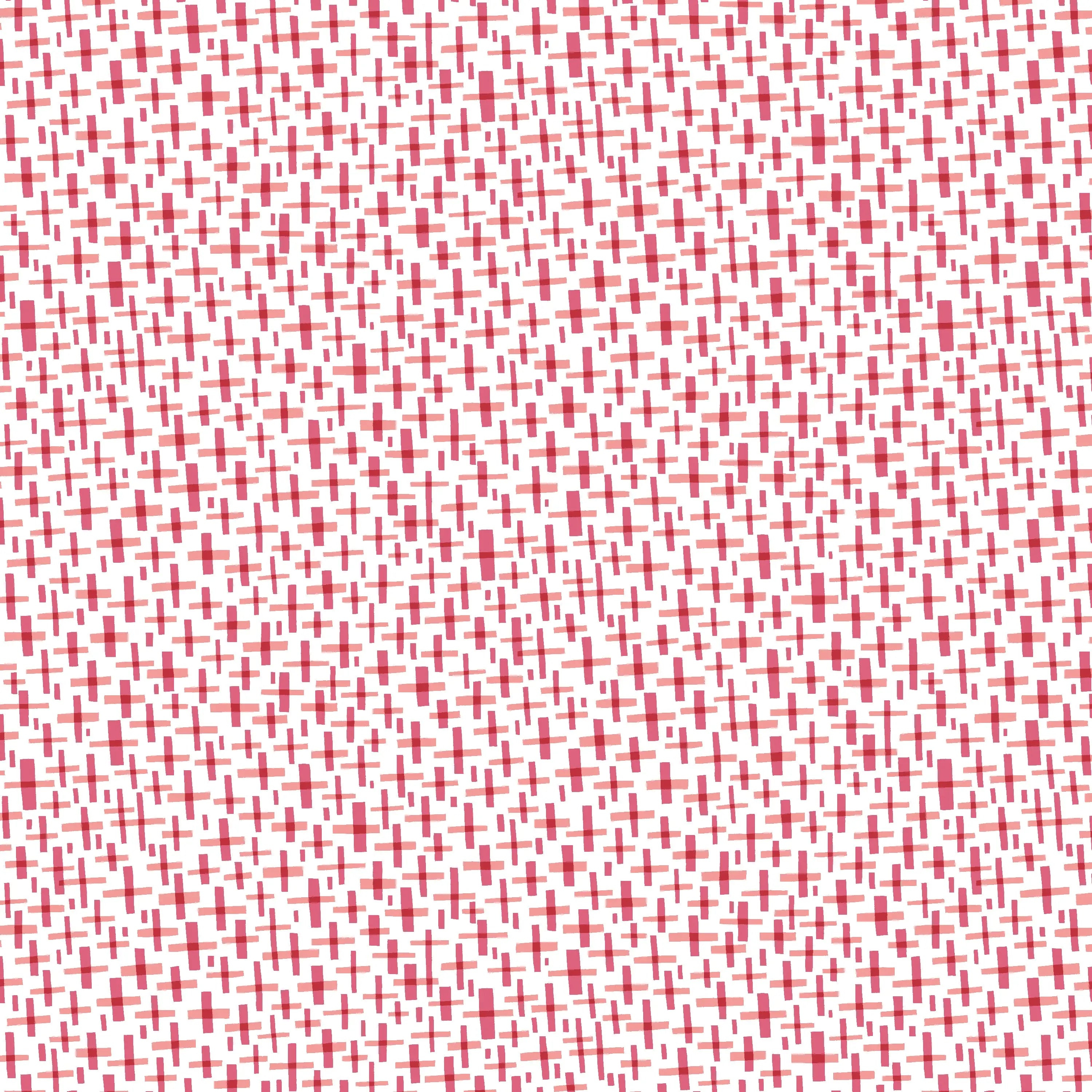 Pink Isla Medium Pink Blooming Color Cotton Wideback Fabric per yard