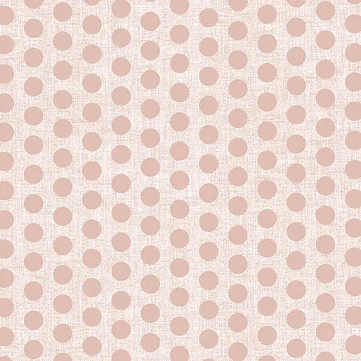 Pink Linen Dot Blush Cotton Wideback Fabric per yard - Linda's Electric Quilters