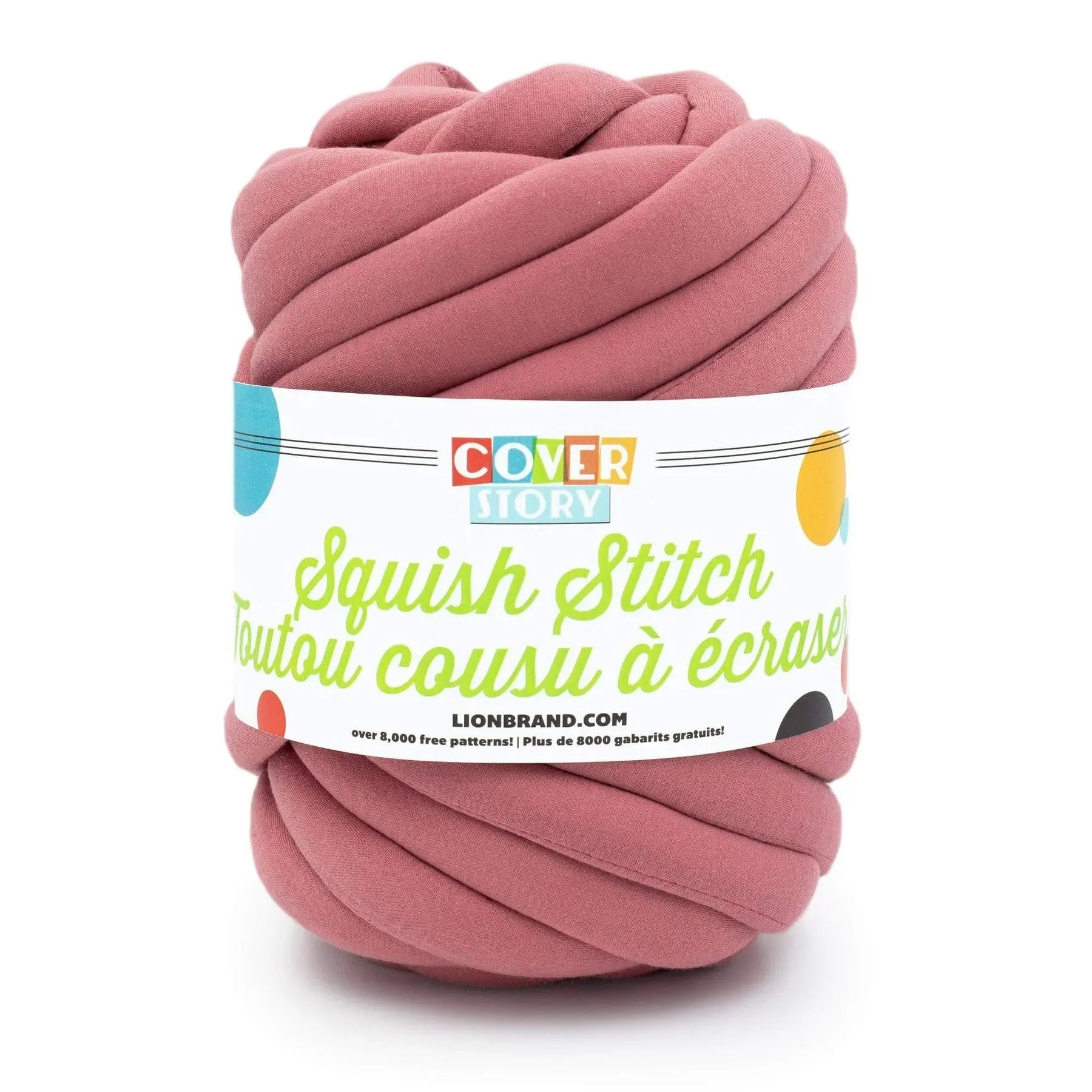 Pink Rose Squish Stitch Yarn - Linda's Electric Quilters